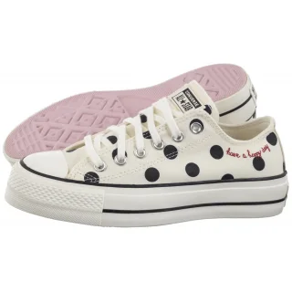 Trampki Converse CTAS Lift Ox Egret/Black/Days Ahead A10689C