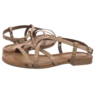 Sandały Maciejka Beżowe/Złote 06635-04/00-0