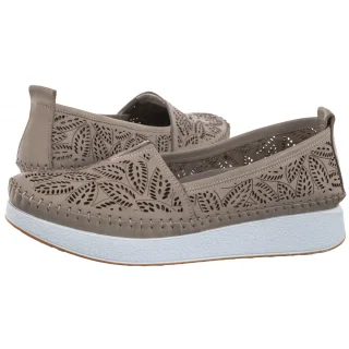 Mokasyny Venezia Beżowe N020LETAOBM1250380