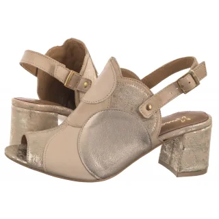 Sandały Maciejka Złote 06910-25/00-1