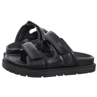 Klapki Wojas Czarne 74136-51