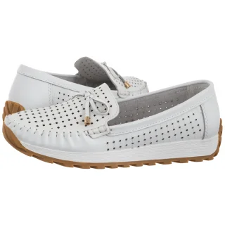 Półbuty Artiker Białe 56C1851
