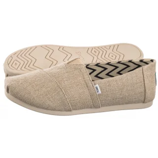 Espadryle Toms Alpargata Classi Natural Undydyed Heritage Canvas 10018736
