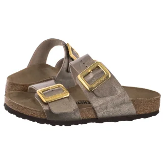 Klapki Birkenstock Sydney Cushion Buckle Graceful Taupe 1029372