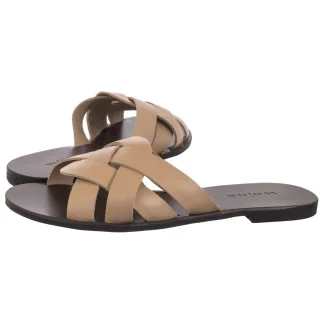 Klapki Wojas Beżowe 74025-54