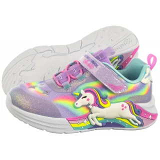 Buty Skechers S Lights - Unicorn Chaser Lavender/Multi 302298N/LVMT