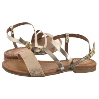 Sandały Maciejka Złote 06966-25/00-1