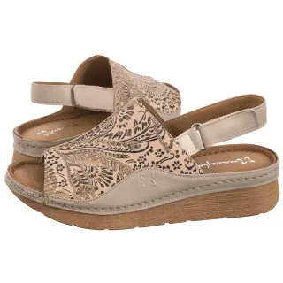 Sandały Maciejka Beżowe L6846-04/00-1