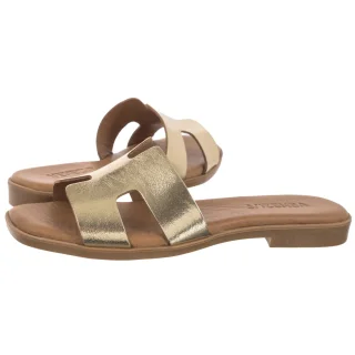 Klapki Venezia Złote B053LEGOOBK110