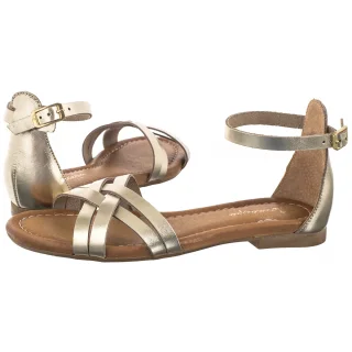 Sandały Maciejka Złote 07029-25/00-0