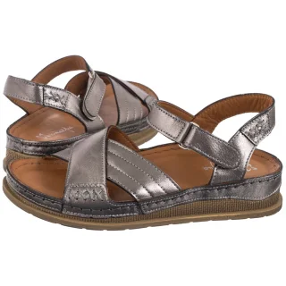 Sandały Maciejka Srebrne L7064-35/00-1