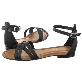 Sandały Maciejka Czarne 07029-01/00-0