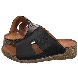 Klapki Maciejka Czarne L7068-17/00-1