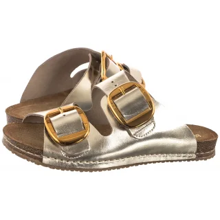 Klapki Maciejka Złote 06996-25/00-0