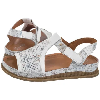 Sandały Maciejka Srebrne L7065-35/00-1