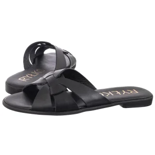 Klapki Ryłko Czarne 0AGH7_A1 __21 