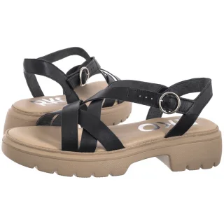 Sandały Ryłko Czarne 1IG13_P1 __21