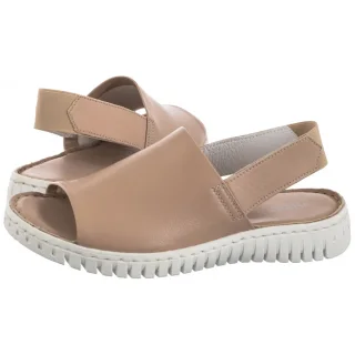 Sandały Venezia Beżowe L023LEBEOBS093