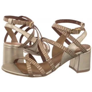 Sandały Maciejka Złote 06969-25/00-5