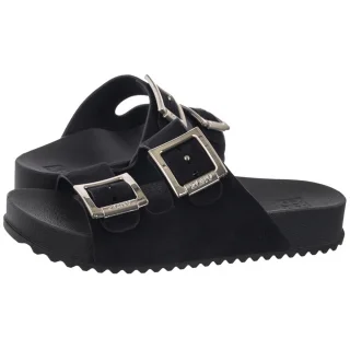 Klapki Zaxy Partner New AD RR285028/BH396 Czarny Welur