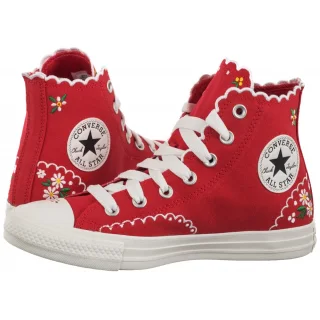 Trampki Converse CTAS Hi Red/Green/White A13518C