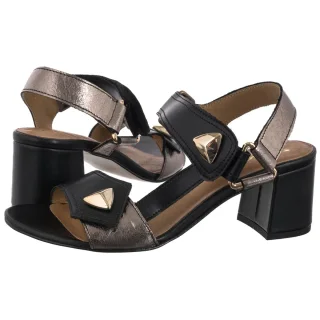 Sandały Maciejka Czarne 07025-01/00-1