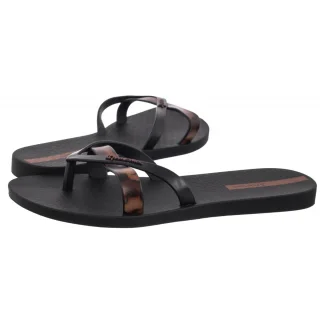 Japonki Ipanema Kirei Chic Fem 83673/BB740 Black/Brown Tile