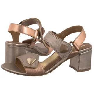 Sandały Maciejka Złote 07025-25/00-1