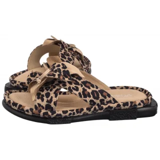 Klapki Venezia Beżowe L072SUBEOBK033