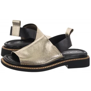 Sandały Venezia Złote L066LEGOOBS033