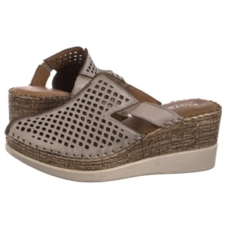 Klapki Artiker Szare 56C0937