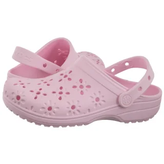 Klapki Crocs Classic Floral Cut Out Clog Pink Milk 210943-6ZW