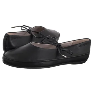 Baleriny Calvin Klein Ballerina Mary Jane Strap Lth Ck Black HW0HW02656 BEH