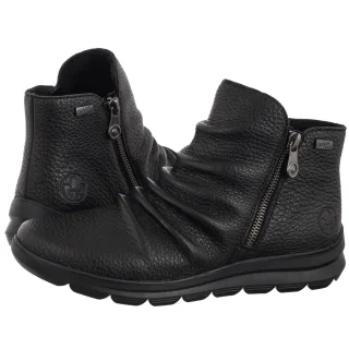 Botki Rieker Czarne Z0056-00 Black