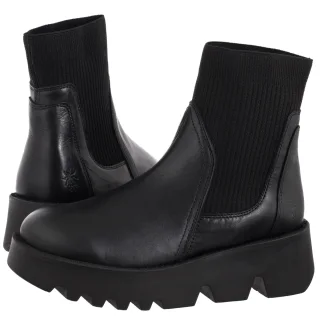 Sztyblety FLY London Zool Rug Black P145317000