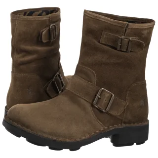 Botki FLY London Nire Oil Suede Elephant P211178003