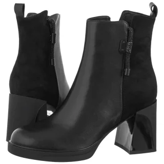 Botki Filippo Czarne DBT7358/25 BK