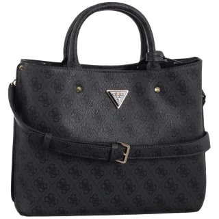 Torebka Guess Meridian II Girlfriend Satchel HWSG69 74060 Coal Logo