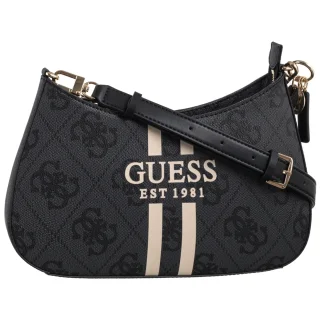 Torebka Guess Noelle II Top Zip Shoulder Bag HWOS96 72180 Coal Logo