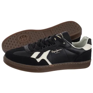 Sneakersy Pepe Jeans Ball Zero Black PMS000010 999