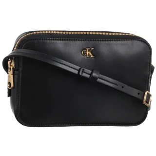 Torebka Listonoszka Calvin Klein CK Camera Bag Black/Antique Light Gold LV04F3173G YIH
