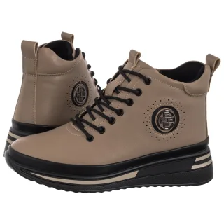 Botki Filippo Beżowe DBT4215/25 TP