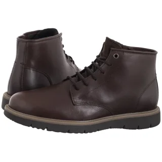 Trzewiki Geox U Pove Dk Brown U56M7B 000FF C6006