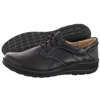 Półbuty Helios Czarne 715-2 011