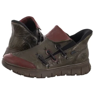 Trzewiki Rieker Zielone N1353-52 Green