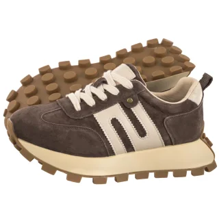 Sneakersy Venezia Brązowe V408-00400-02BRO