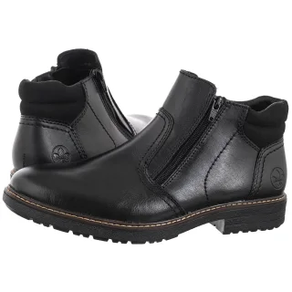Trzewiki Rieker Czarne 33151-00 Black