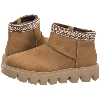 Śniegowce Rieker Brązowe W2074-24 Brown