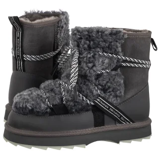 Botki EMU Australia Blurred Teddy Charcoal W13196