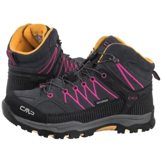 Buty Trekkingowe CMP Kids Rigel Mid Trekking Shoe Wp 3Q12944 54UE Antracite/Bouganville